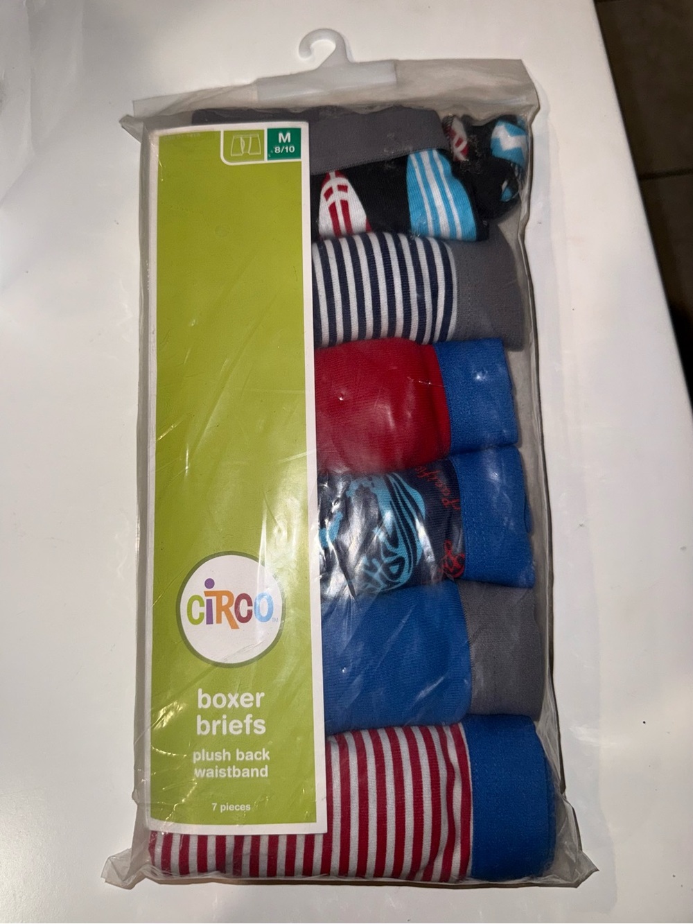 Circo Boys' Boxer Briefs Pack - Blue, Red, Gray, Black